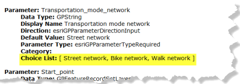 Choice List property Choice List property